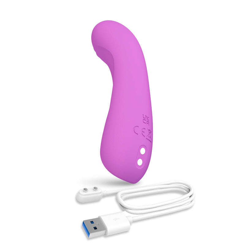 Pretty Love DJ Dick – Vibromasseur point G en silicone, recharge magnétique – photo 5