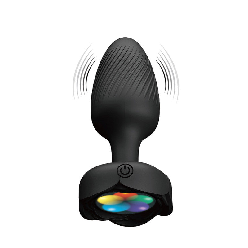 Pretty Love – Plug anal vibrant et lumineux en silicone, 3 tailles – photo 1