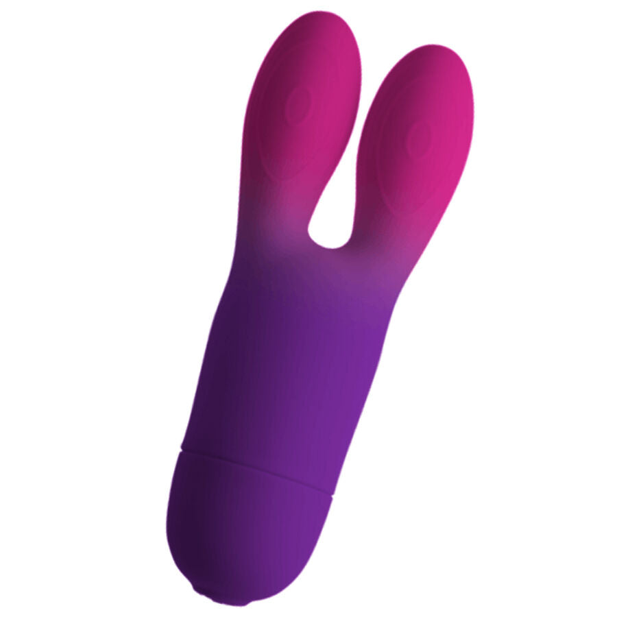 Rocks-Off GLO-GIRL BUNNY VIBRATEUR FLEXIBLE VIOLET