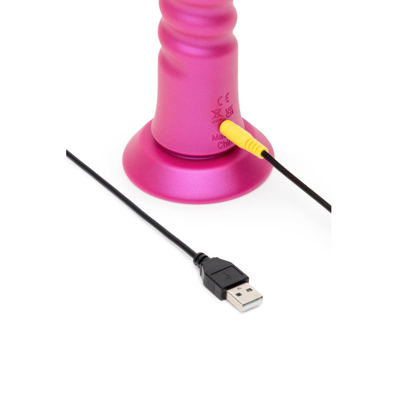 Romp Jiggle – Gode ventouse vibrant à poussées, en silicone – photo 8