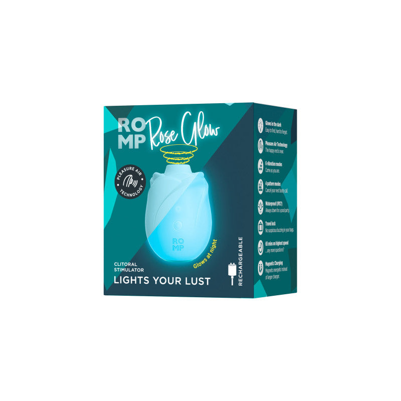 Romp Rose Glow – Stimulateur clitoridien sans contact phosphorescent – photo 2