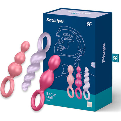 Satisfyer Anal Plug Set 3 Tricolore — vue 2