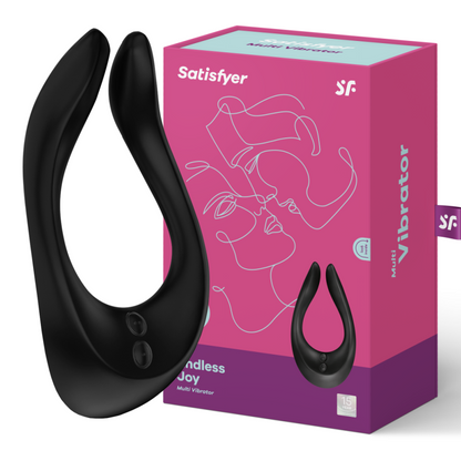 Satisfyer Partner MultiFun 2 Noir Noir — vue 2