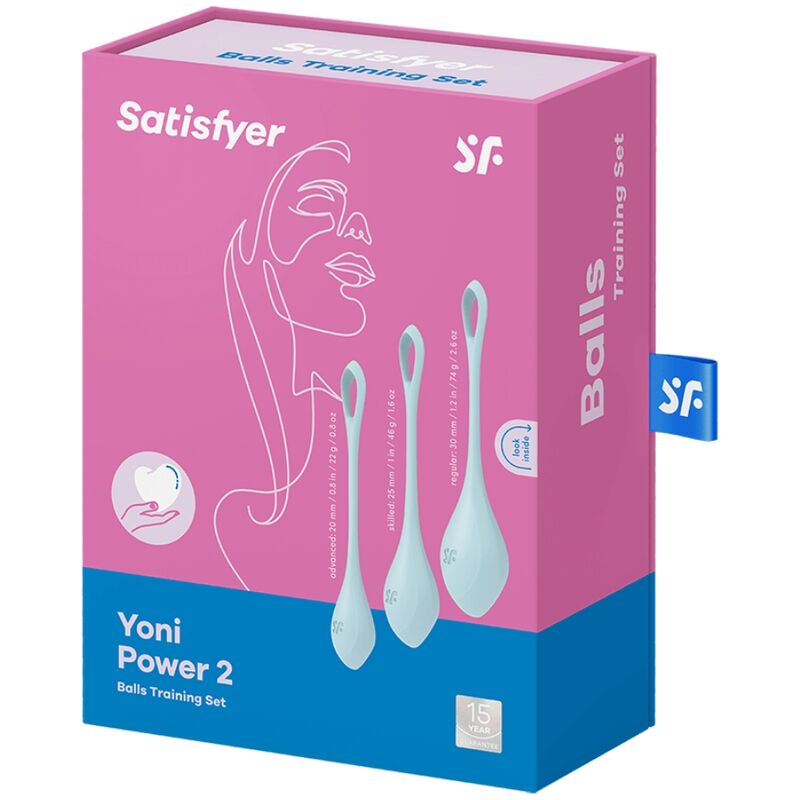 Satisfyer Yoni Power 2 Bleu — vue 3