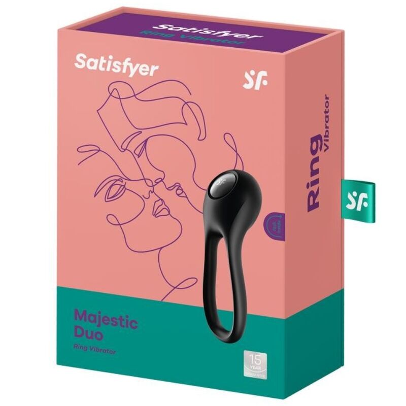Satisfyer Majestic Duo Noir — vue 4