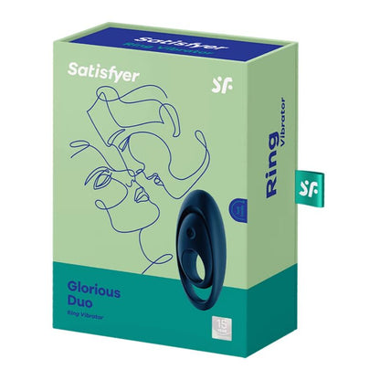 Satisfyer Glorious Duo Bleu — vue 3