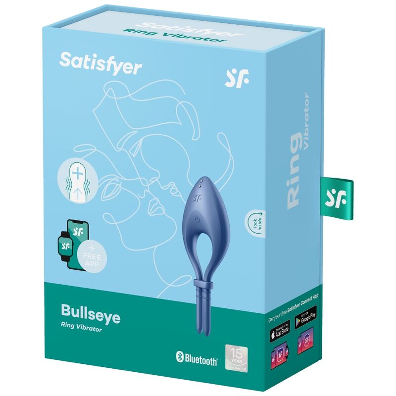 Satisfyer Bullseye Connect Bleu — vue 3