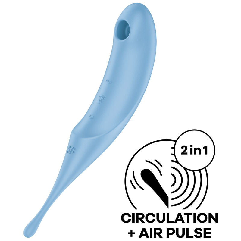 Satisfyer Twirling Pro — Bleu