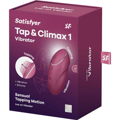 Satisfyer Tap & Climax 1 rouge — vue 6