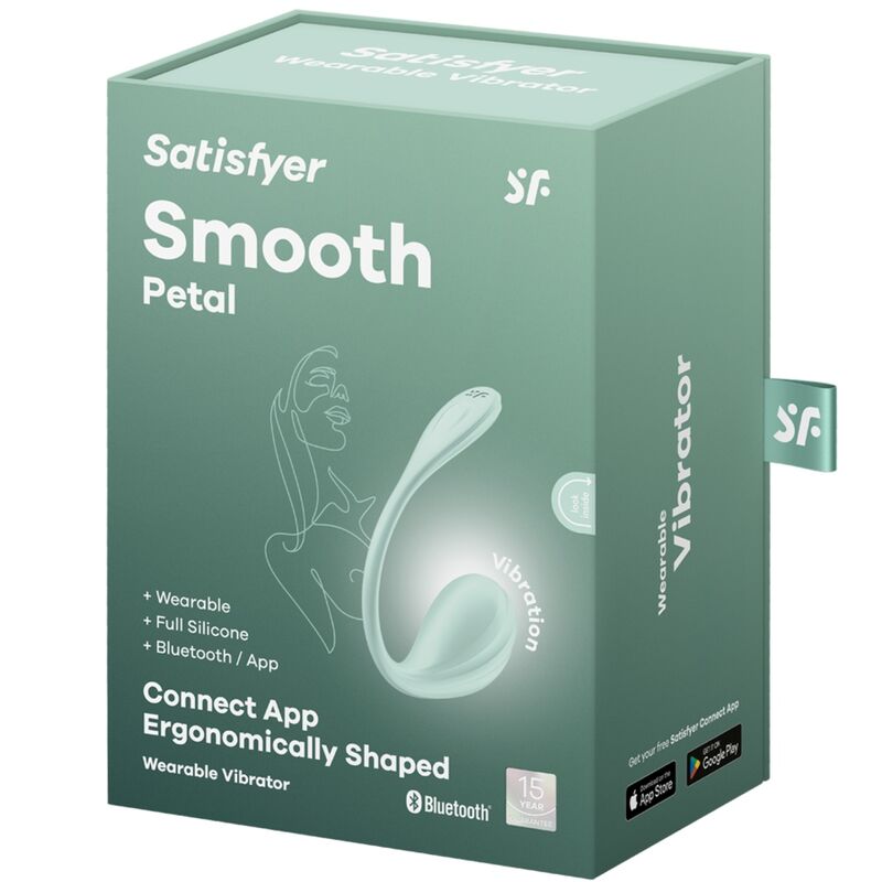 Satisfyer Smooth Petal Connect Vert d’eau — vue 6