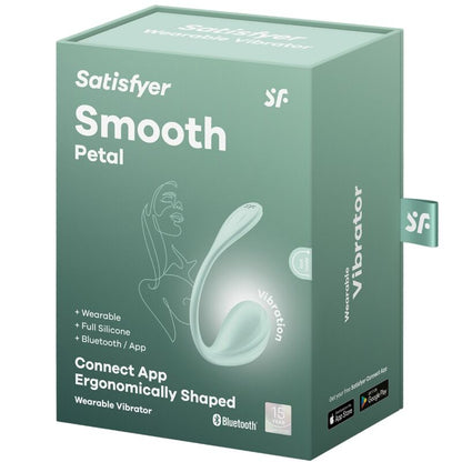 Satisfyer Smooth Petal Connect Vert d’eau — vue 6
