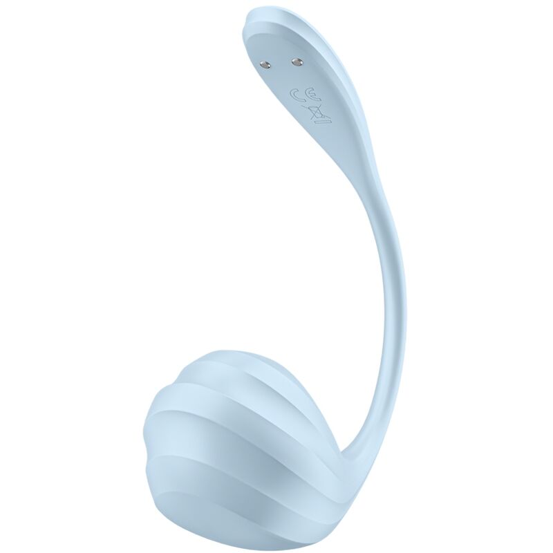 Satisfyer Smooth Petal Connect Bleu ciel — vue 3