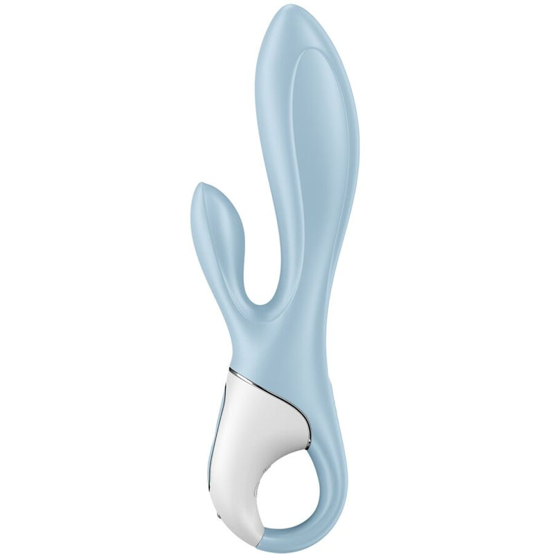 Satisfyer Air Pump Bunny 1 — Rabbit gonflable bleu — vue principale