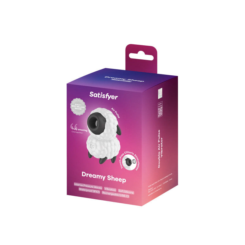 Satisfyer Dreamy Sheep – Stimulateur clitoridien sans contact en forme de mouton – photo 4
