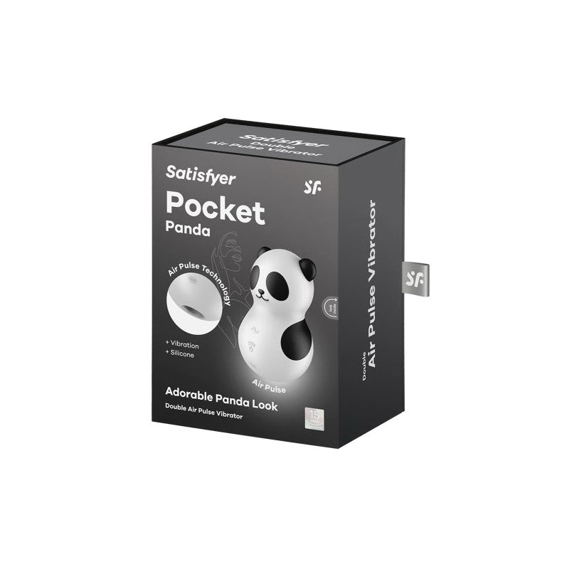 Satisfyer Pocket Panda – Stimulateur clitoridien 2 en 1, Air Pulse et vibrations – photo 2