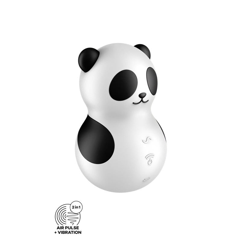 Satisfyer Pocket Panda – Stimulateur clitoridien 2 en 1, Air Pulse et vibrations – photo 1