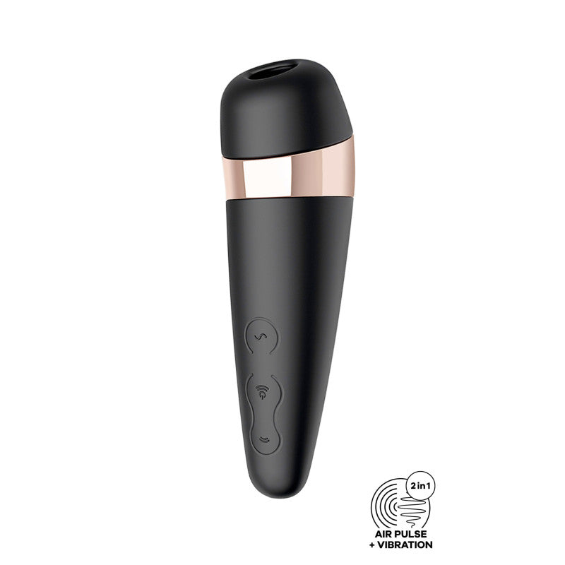 Satisfyer Pro 3+ – Stimulateur clitoridien air pulsé et vibrations – photo 1
