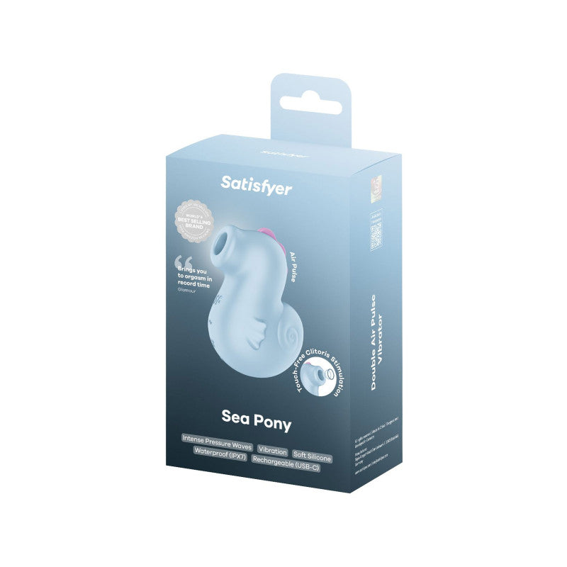Satisfyer Sea Pony – Stimulateur clitoridien sans contact en forme d’hippocampe – photo 2