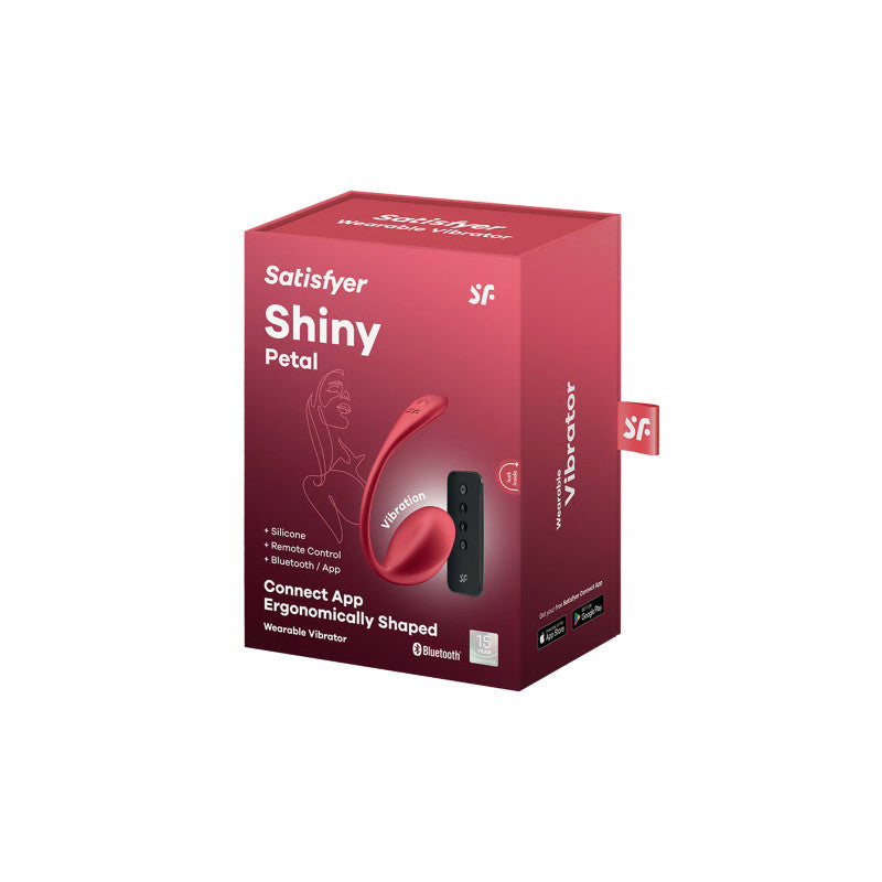 Satisfyer Shiny Petal – Œuf vibrant connecté, double moteur, rechargeable – photo 2