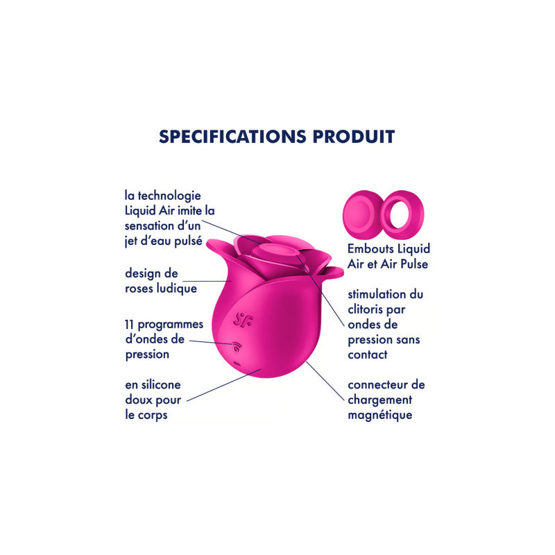 Satisfyer Pro 2 Modern Blossom – Stimulateur clitoridien à ondes de pression – photo 3