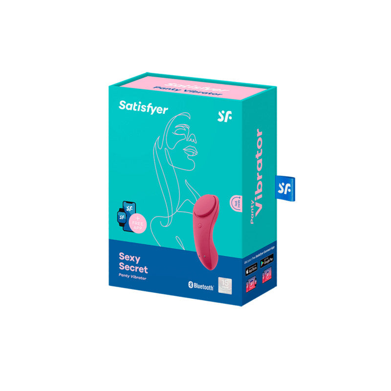 Satisfyer Sexy Secret – Stimulateur vibrant pour culotte, connecté – photo 2