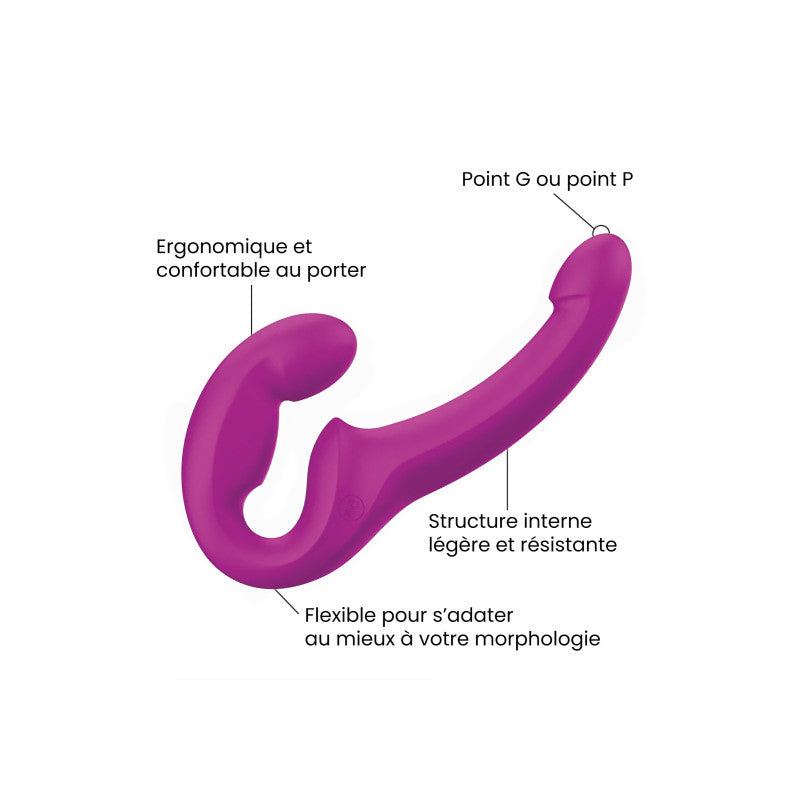 Fun Factory Share Lite – Double gode strapless sans harnais – photo 9