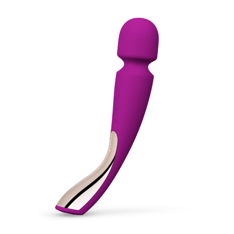 Lelo Smart Wand 2 Medium – Vibromasseur wand rose profond, 10 massages – photo 1