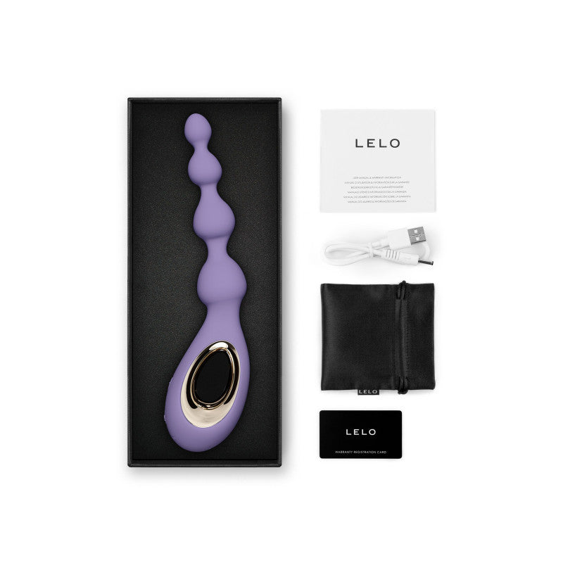 Lelo Soraya Beads – Chapelet anal vibrant à 4 boules, technologie Bow-Motion – photo 6