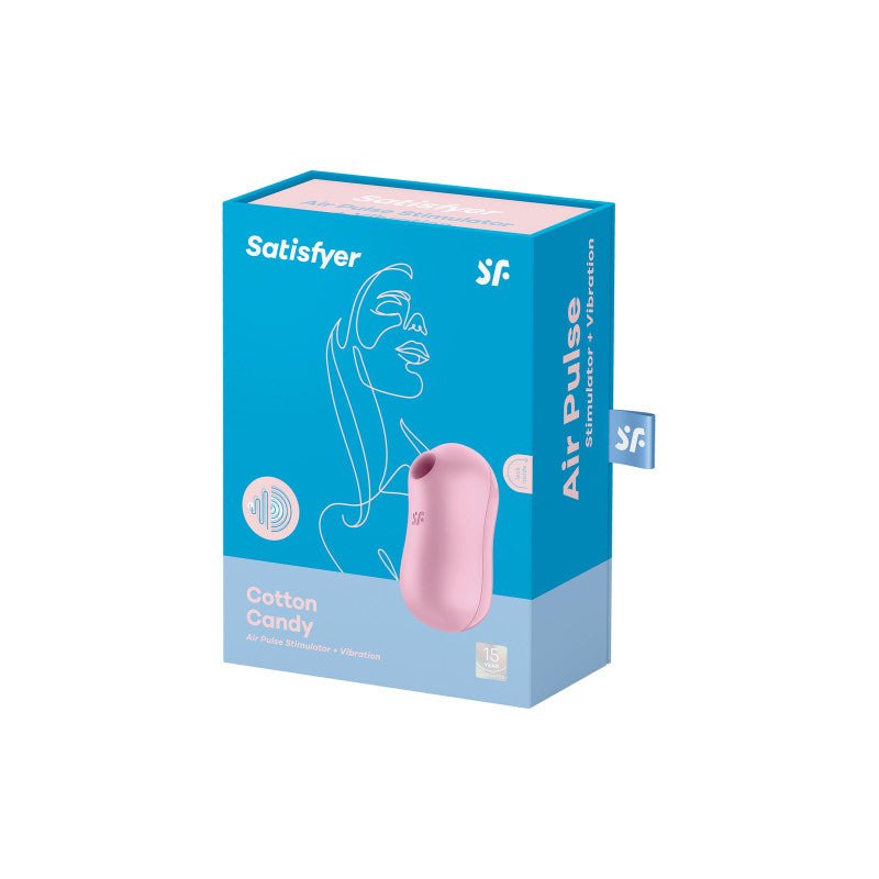 Satisfyer Cotton Candy – Stimulateur clitoridien Air Pulse et vibrations – photo 2