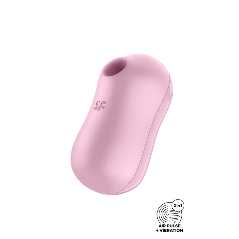 Satisfyer Cotton Candy – Stimulateur clitoridien Air Pulse et vibrations – photo 1