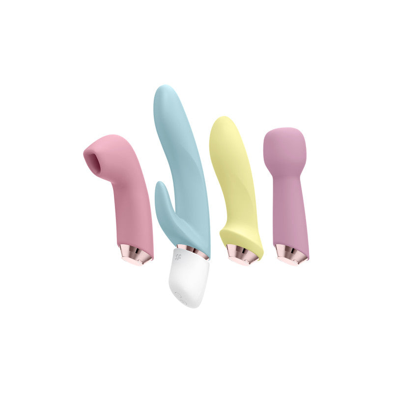 Satisfyer Marvelous Four – Coffret de 4 vibromasseurs, moteur interchangeable – photo 1