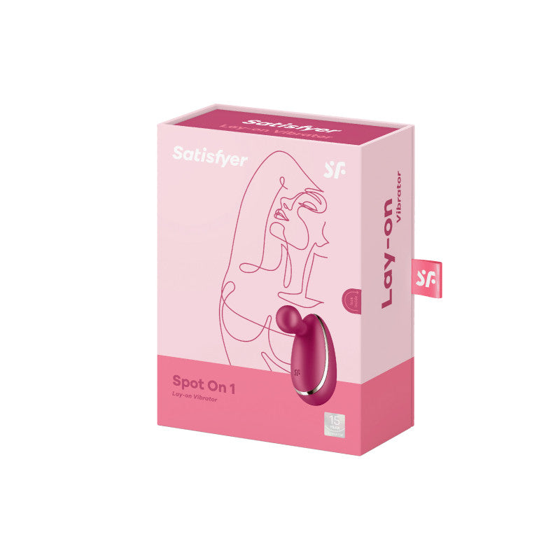 Satisfyer Spot On 1 – Stimulateur clitoridien vibrant, 12 vibrations, étanche – photo 2