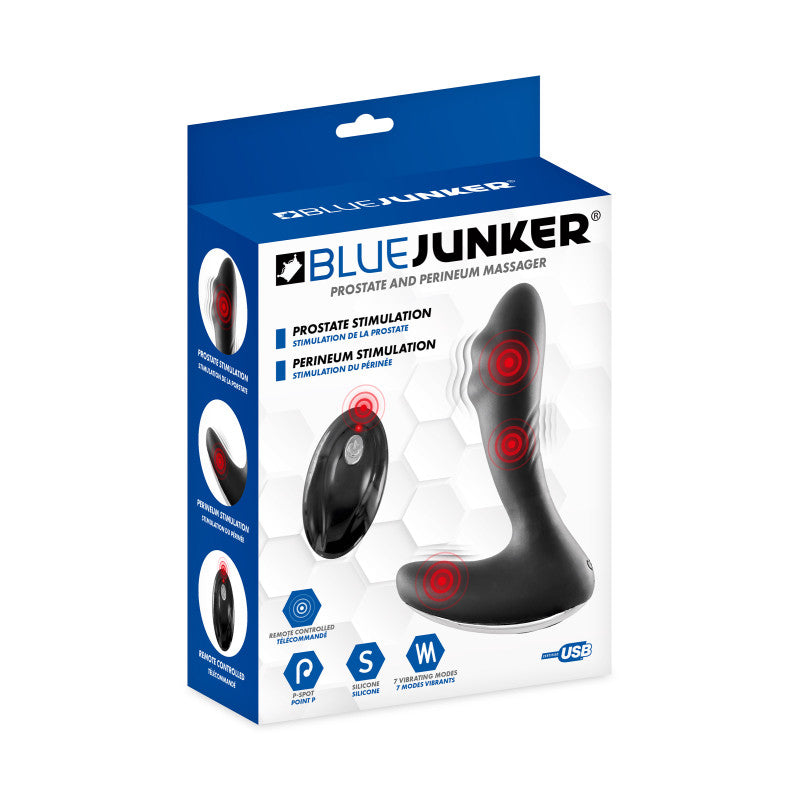 Blue Junker – Stimulateur de prostate, périnée et testicules télécommandé – photo 2