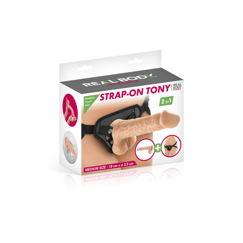 Strap-On Tony — Gode-ceinture 18 cm – photo 2