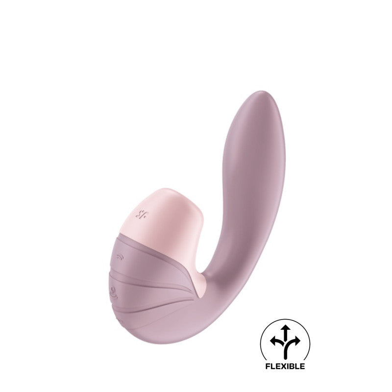 Satisfyer Supernova – Stimulateur clitoridien air pulsé et vibromasseur 2 en 1 – photo 1