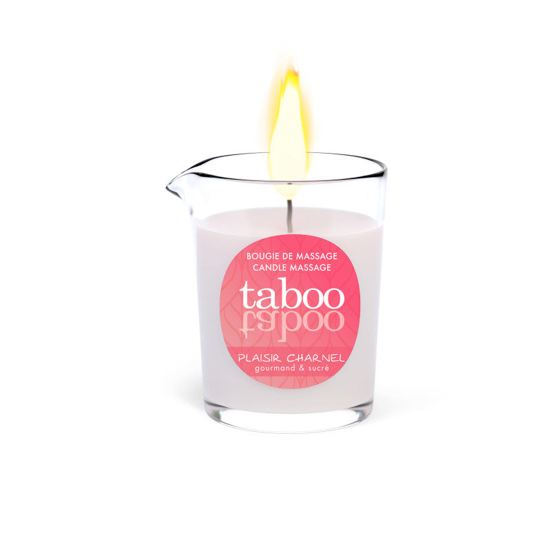 Ruf Taboo For Her Plaisir charnel – Bougie de massage parfum fleur de cacao, 60 g – photo 3