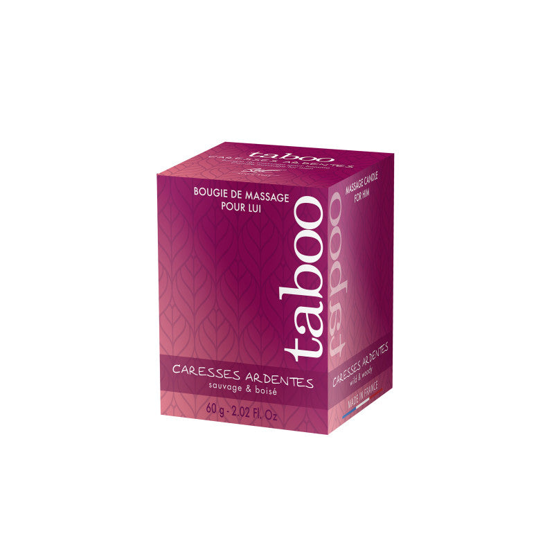 Ruf Taboo For Him Caresses ardentes – Bougie de massage parfum fougère, 60 g – photo 2