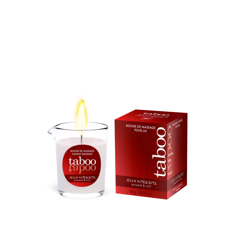 Ruf Taboo for Him Jeux interdits – Bougie de massage pour homme, senteur lichen – photo 1