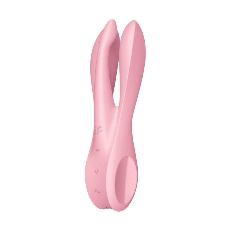 Satisfyer Threesome 1 – Stimulateur clitoris et lèvres à trois embouts – photo 1