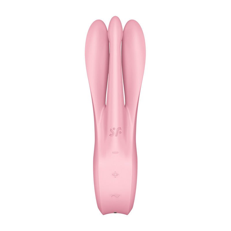 Satisfyer Threesome 1 – Stimulateur clitoris et lèvres à trois embouts – photo 3