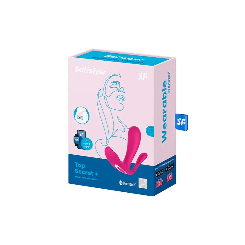Satisfyer Top Secret + – Vibromasseur portable 3 en 1, point G, clitoris et anal – photo 2