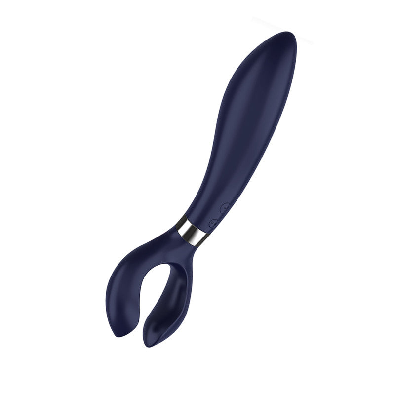 Satisfyer Endless Fun bleu – Vibromasseur multifonction flexible, 100 programmes – photo 1